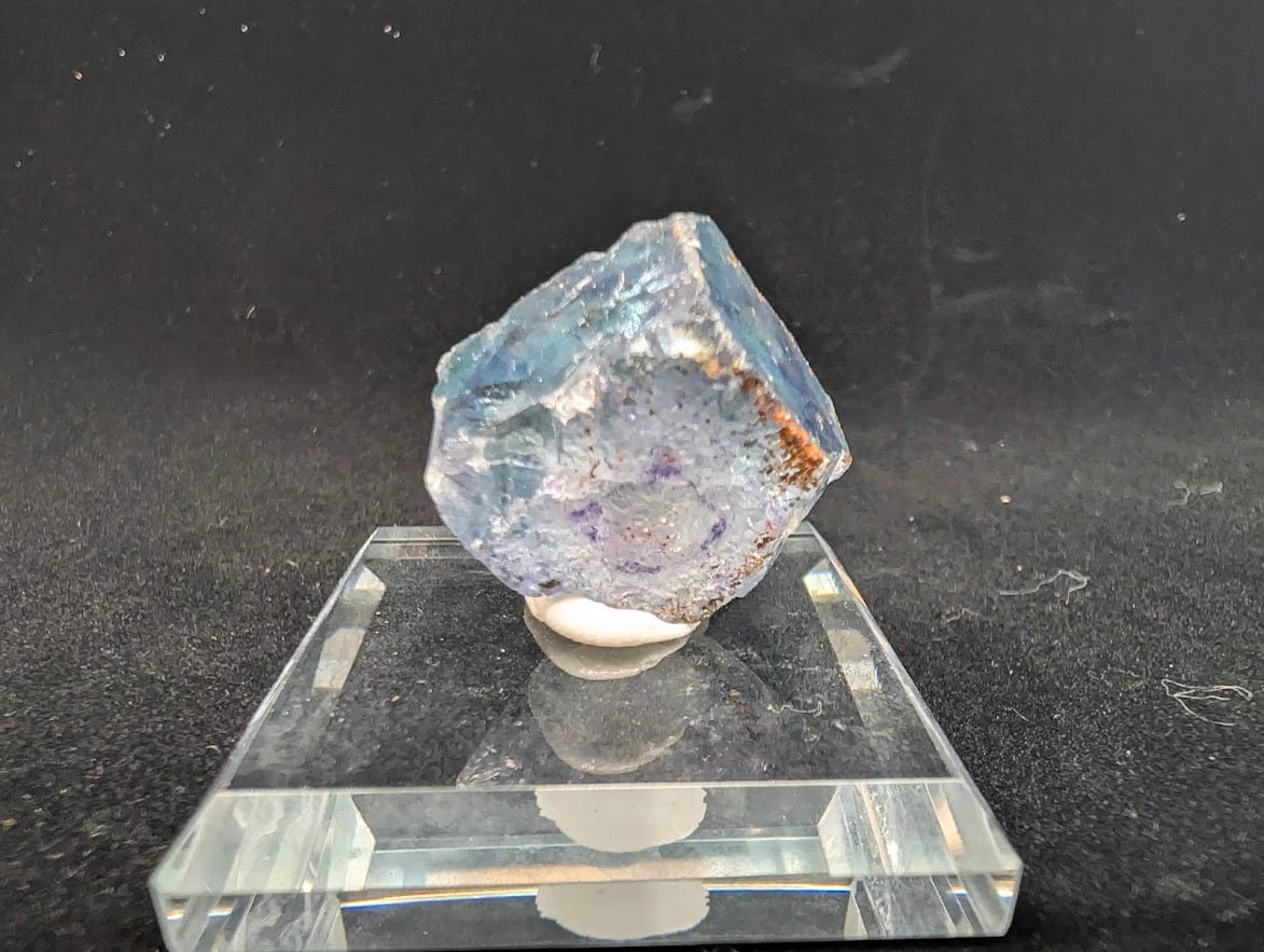1-Inch Fluorite Cube with Pyrite | Yaogangxian, China