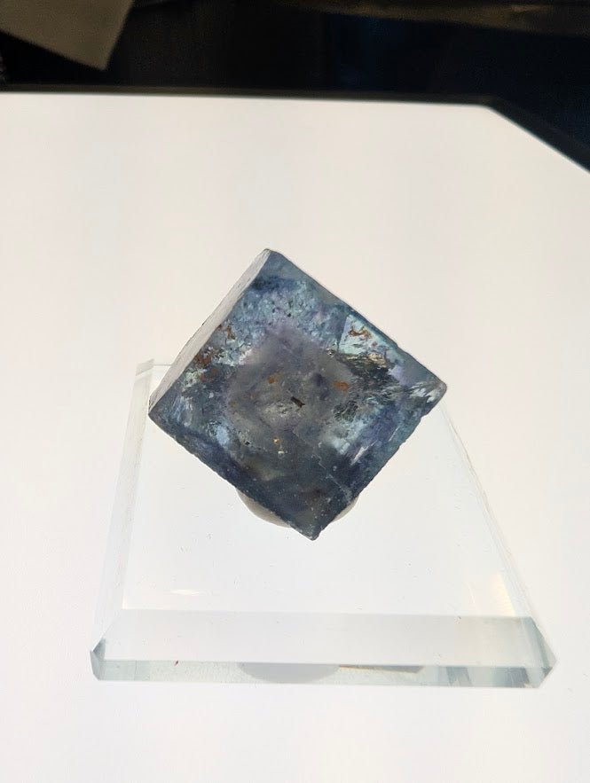 1-Inch Fluorite Cube with Pyrite | Yaogangxian, China