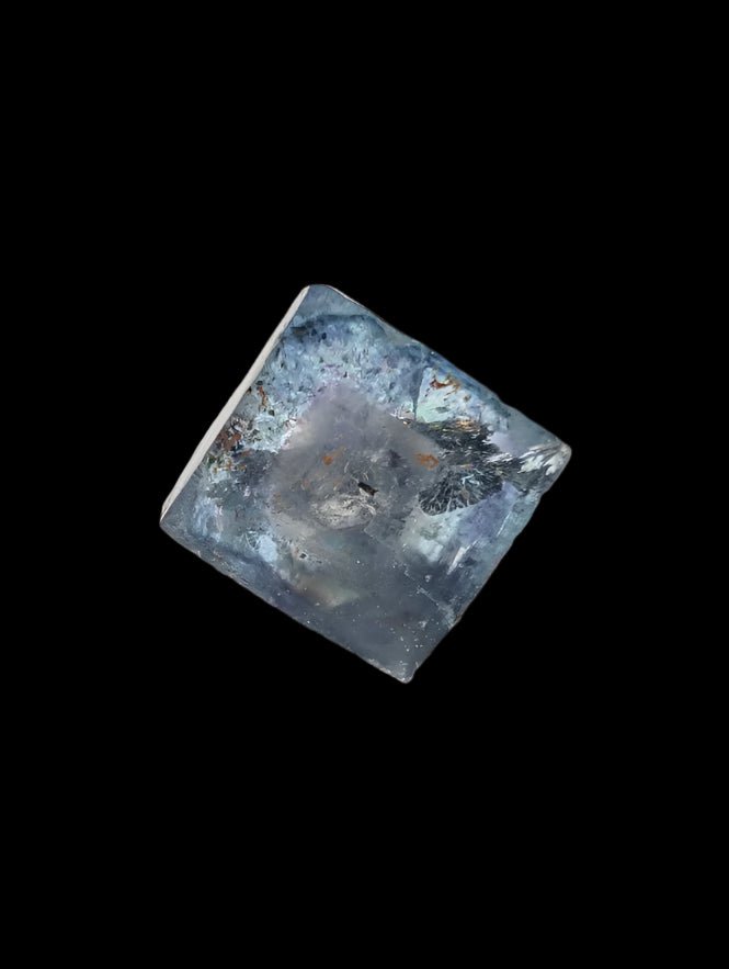 1-Inch Fluorite Cube with Pyrite | Yaogangxian, China