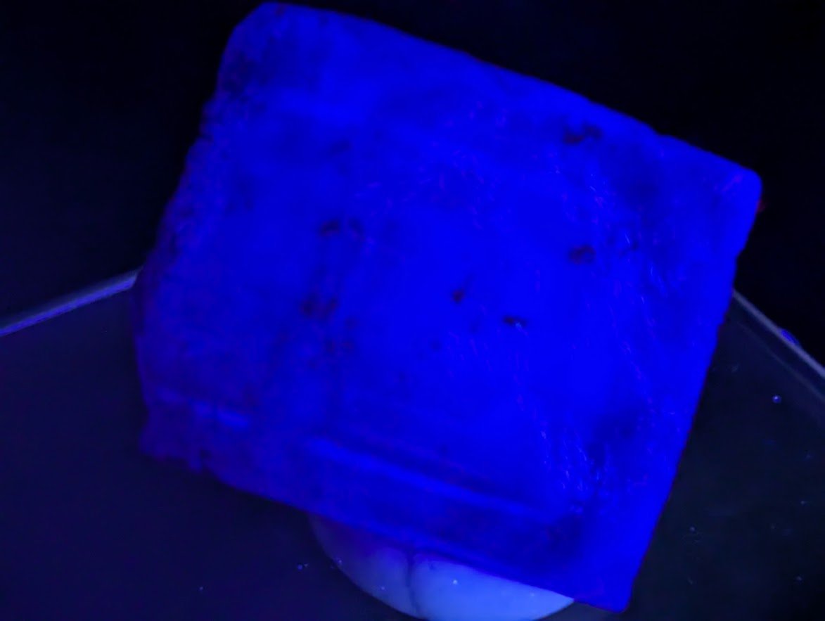 1-Inch Fluorite Cube with Pyrite | Yaogangxian, China