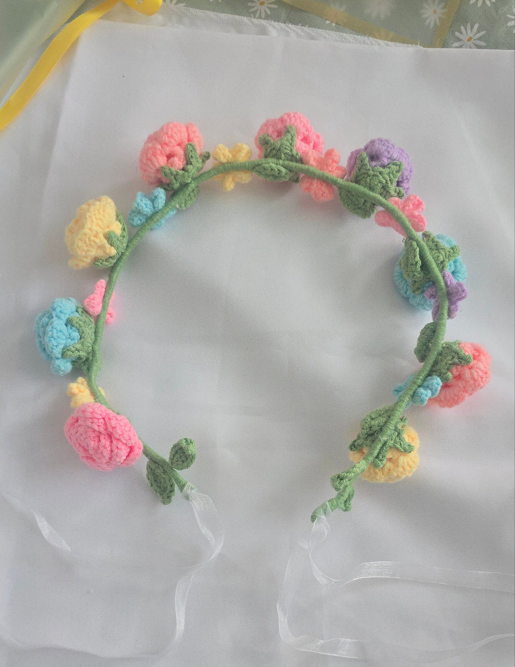 Crochet Flower Crown