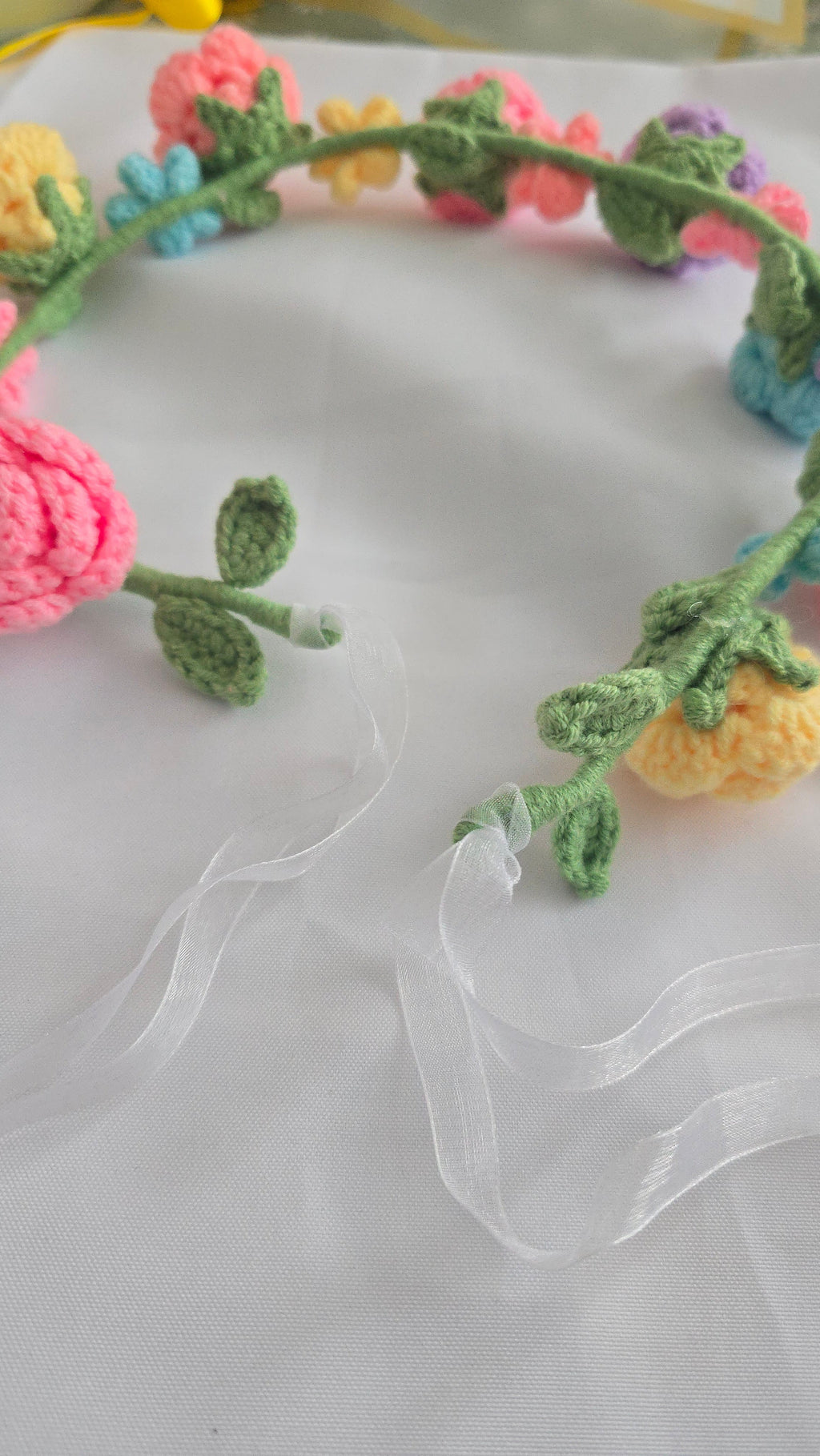 Crochet Flower Crown