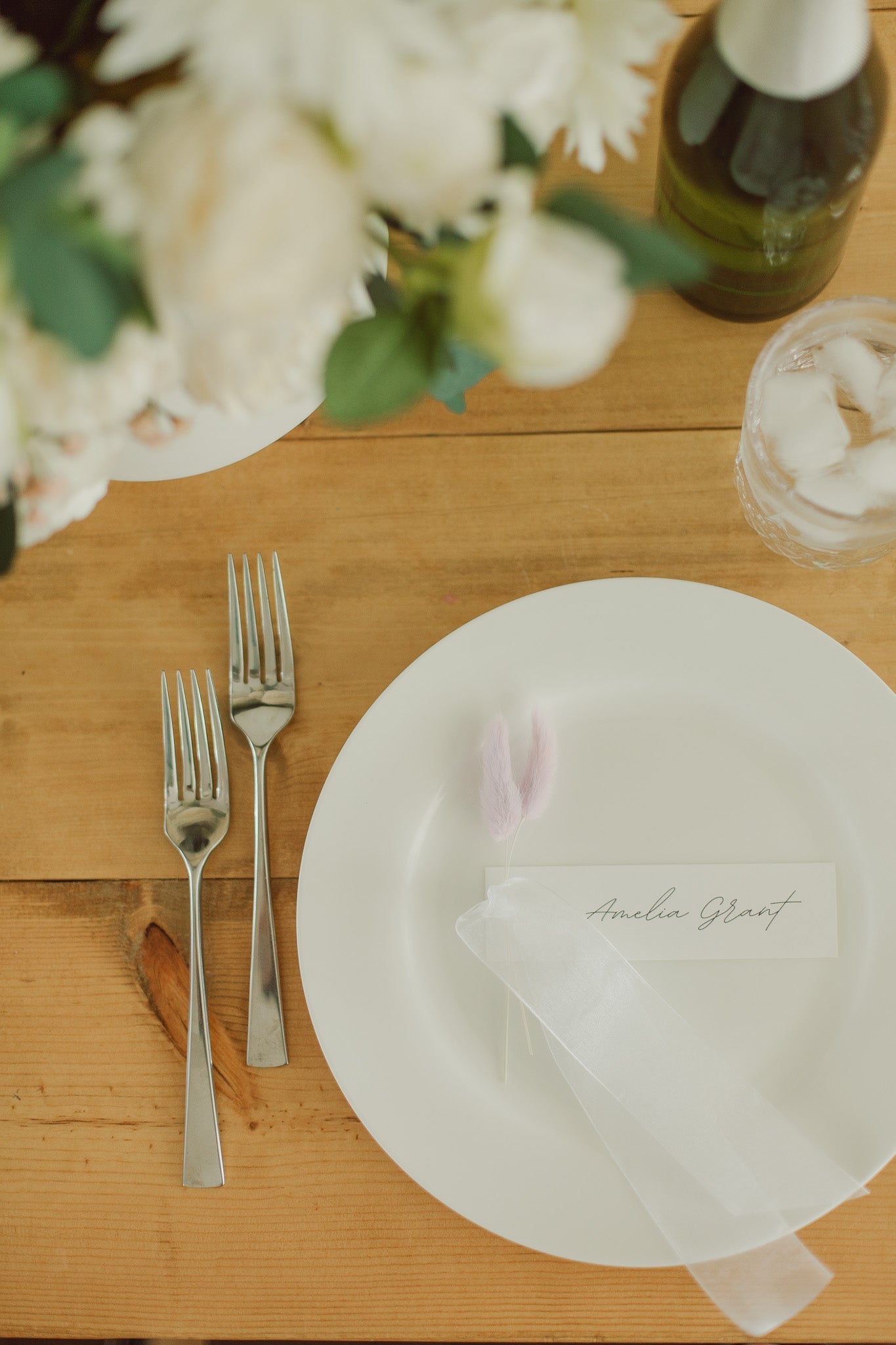 Bunny Tail Mini Stem | Place Setting Set