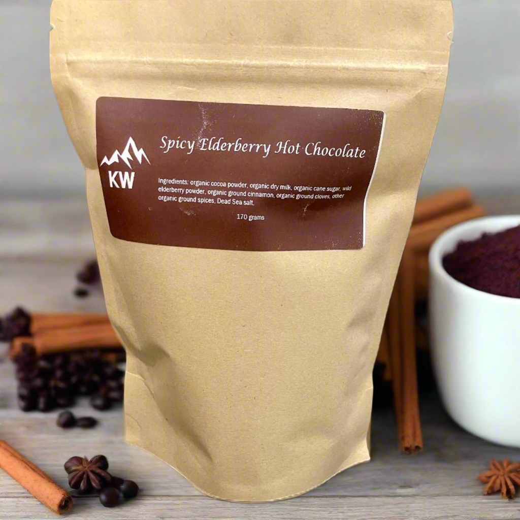 Spicy Organic Elderberry | Hot Chocolate