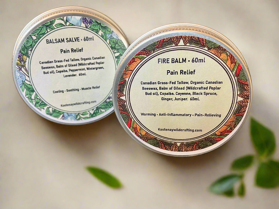 Fire + Balsam | Warming & Cooling Balms
