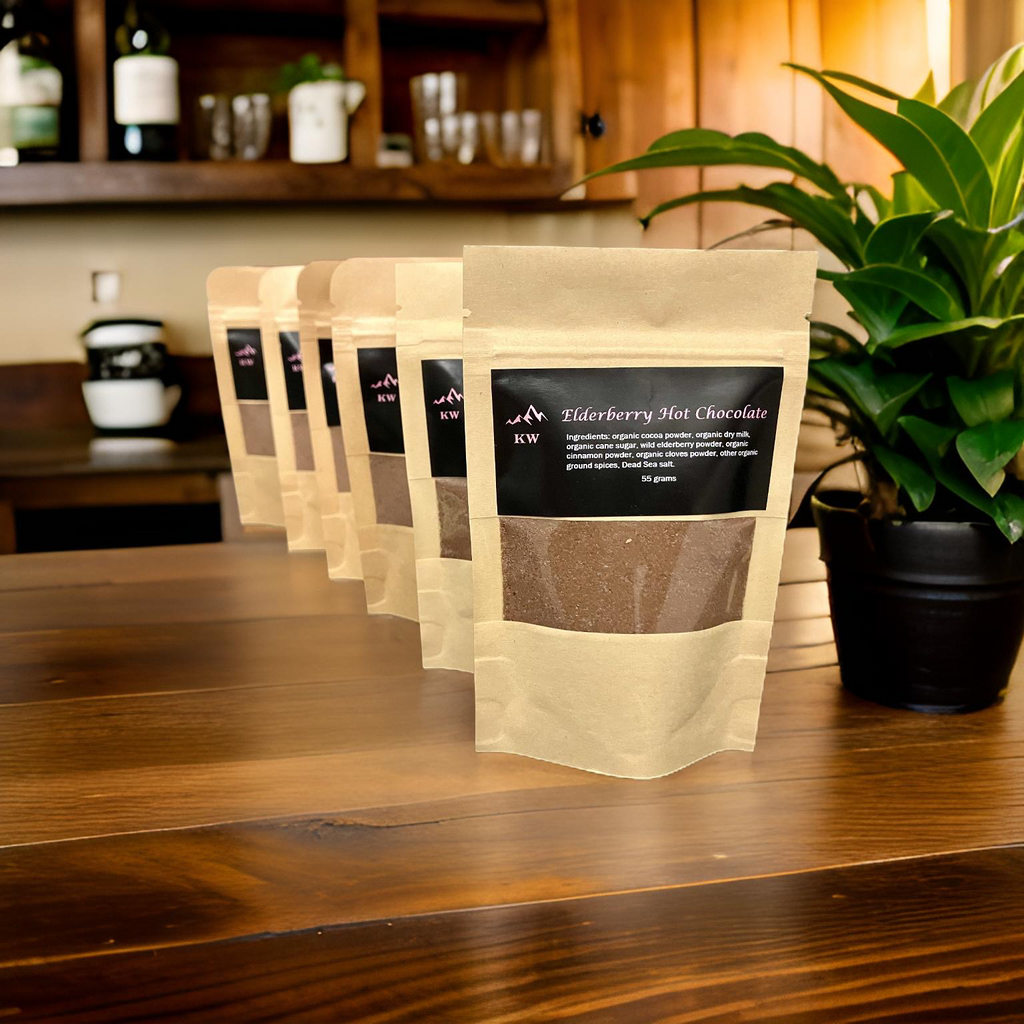 Organic Elderberry | Hot Chocolate | 6 pack