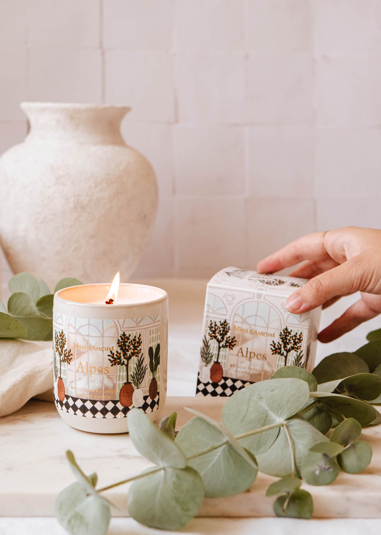 Alpes | Reusable Candle