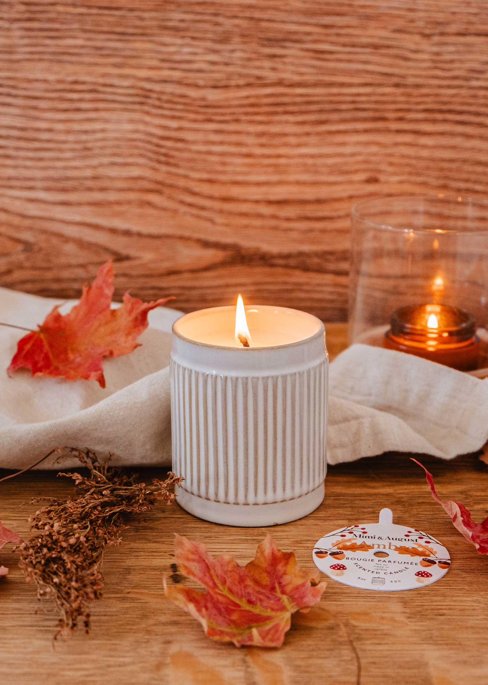 Ambre | Reusable Candle