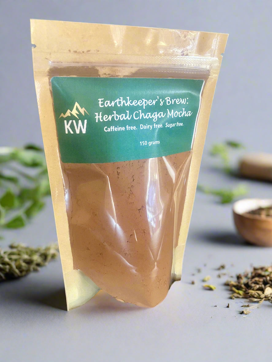 Earthkeeper's Brew | Herbal Chaga + Mocha Blend | Decaf Coffee