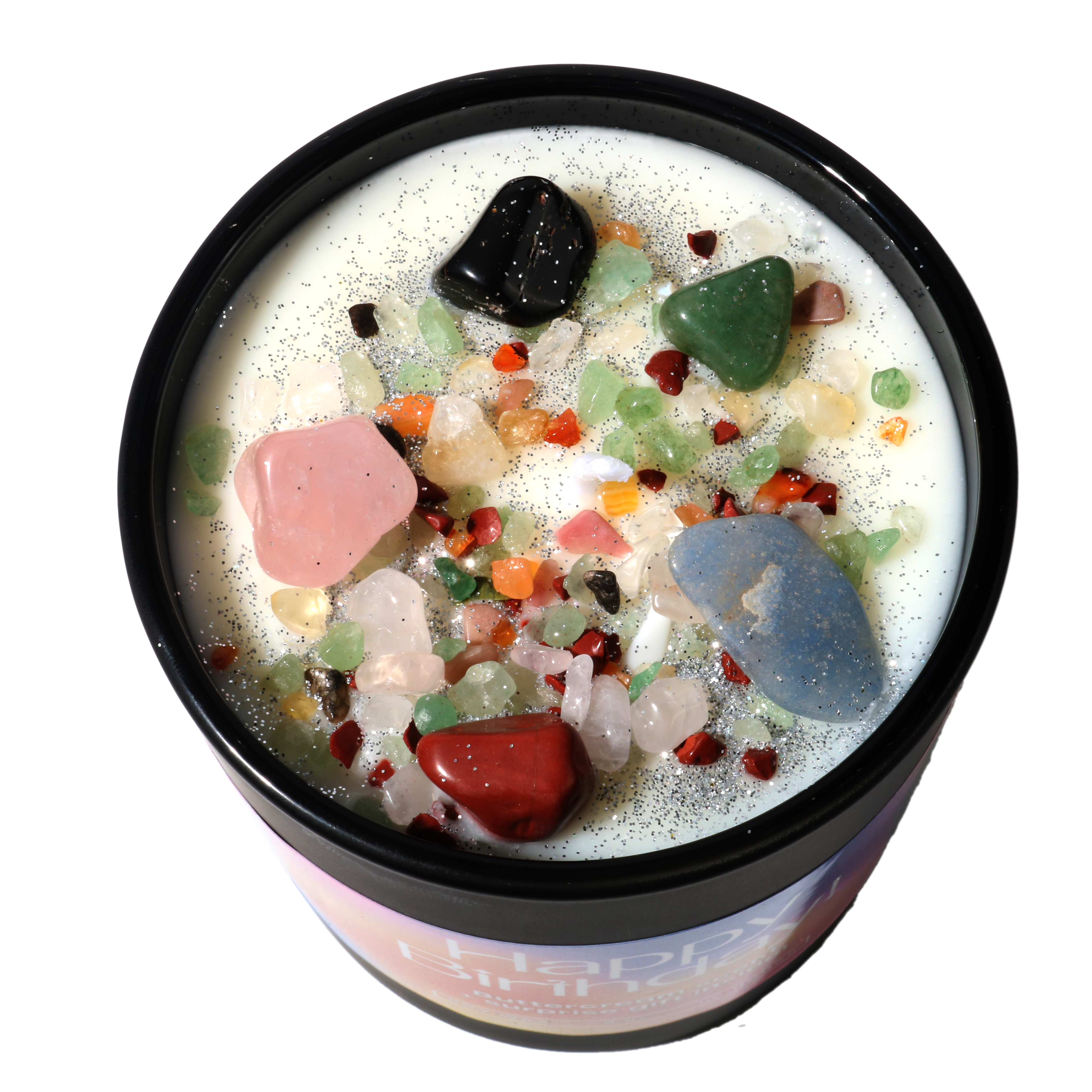 Happy Birthday Crystal Surprise | Candle