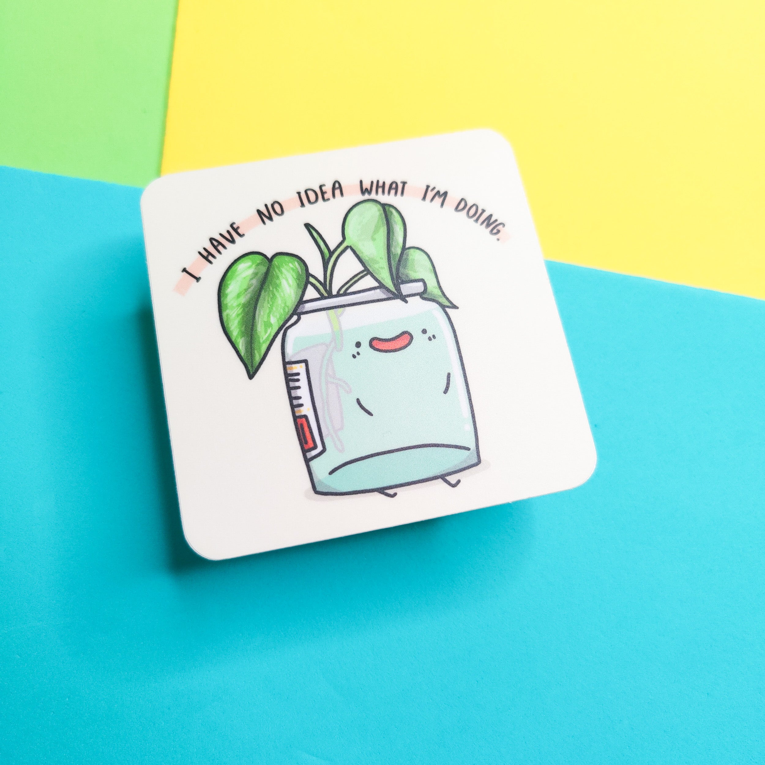 Clueless | Vinyl Sticker