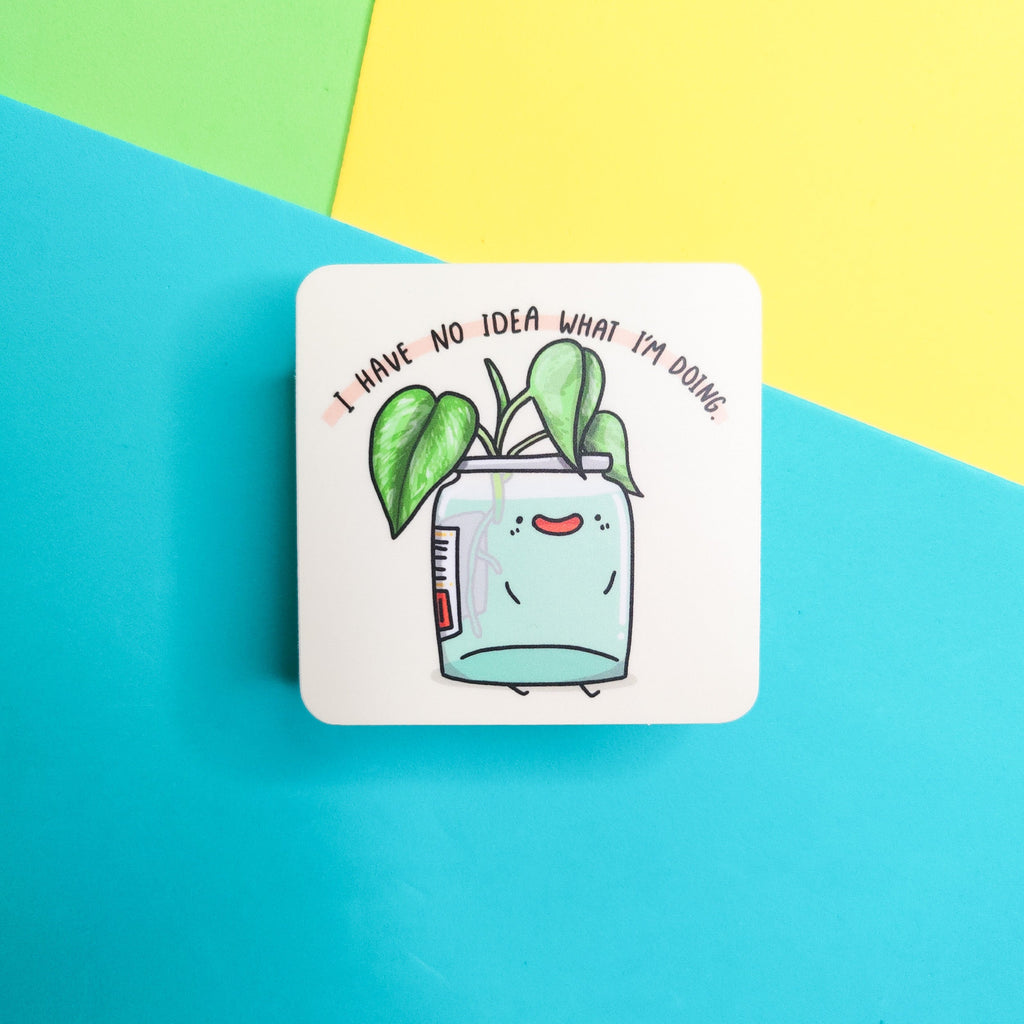 Clueless | Vinyl Sticker