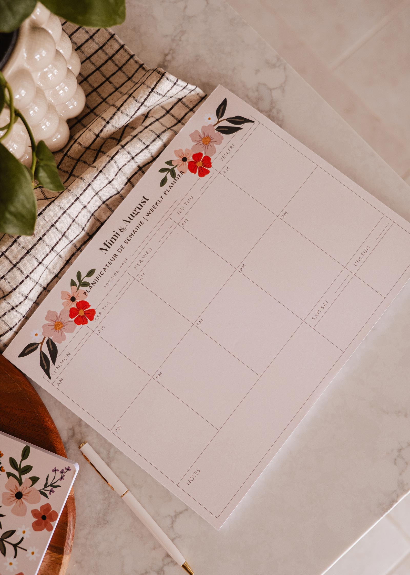 Flower Bomb | Weekly Planner
