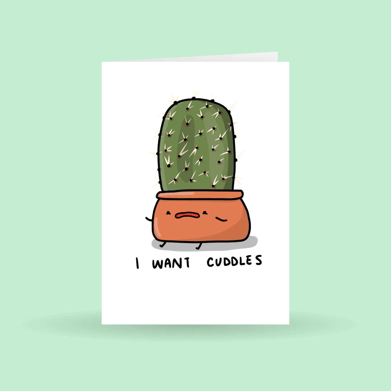 I Want Cuddles | Greeting Card