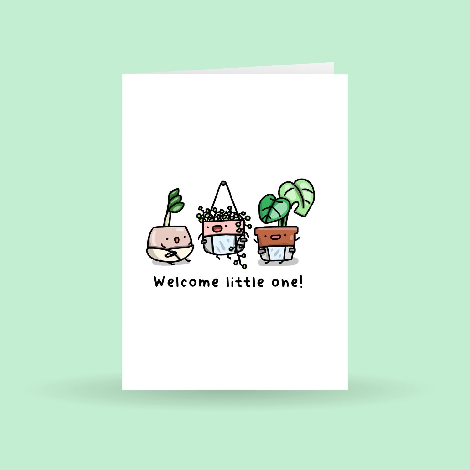 Welcome Little One | Greeting Card