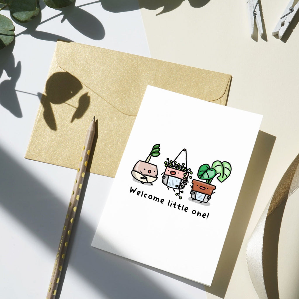 Welcome Little One | Greeting Card