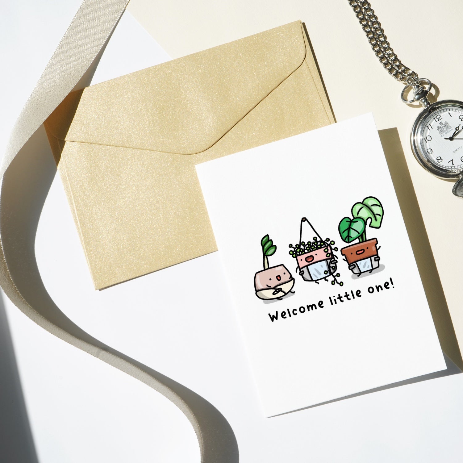 Welcome Little One | Greeting Card