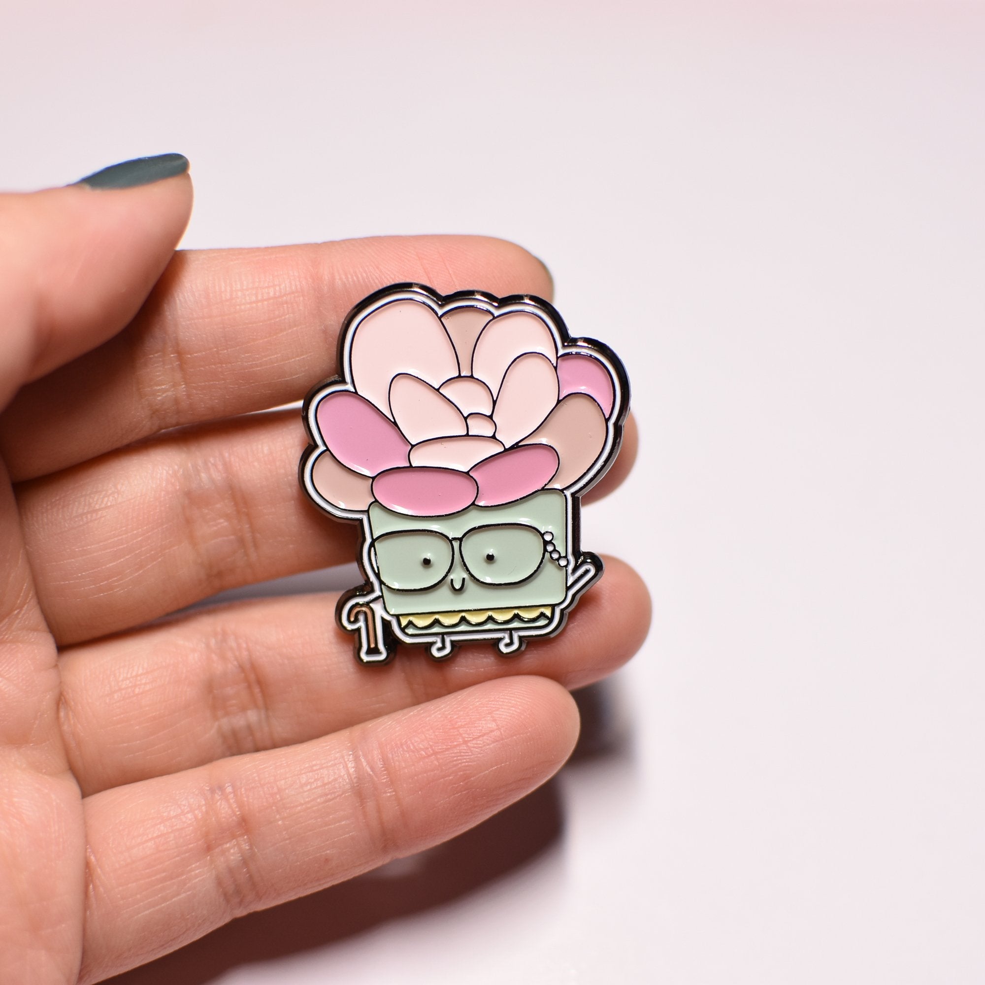 Succulent Granny | Soft Enamel Pin