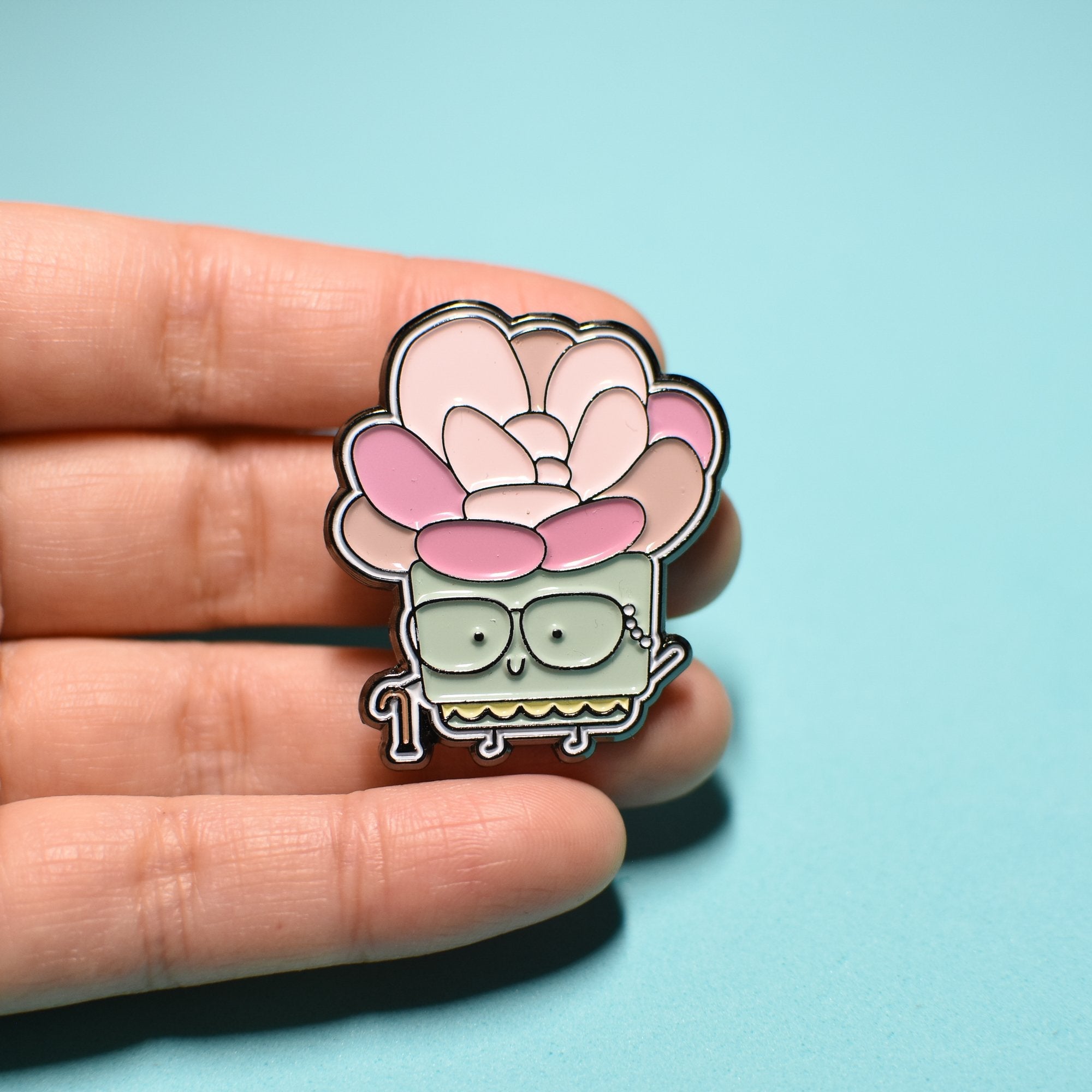 Succulent Granny | Soft Enamel Pin