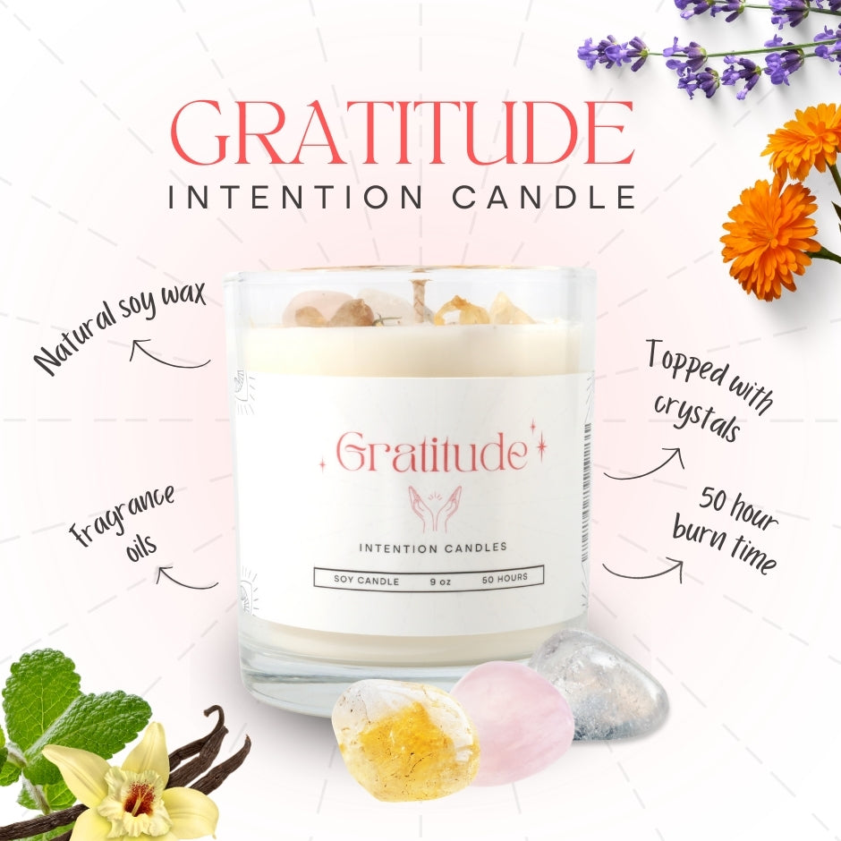 Crystal Intention | Candle