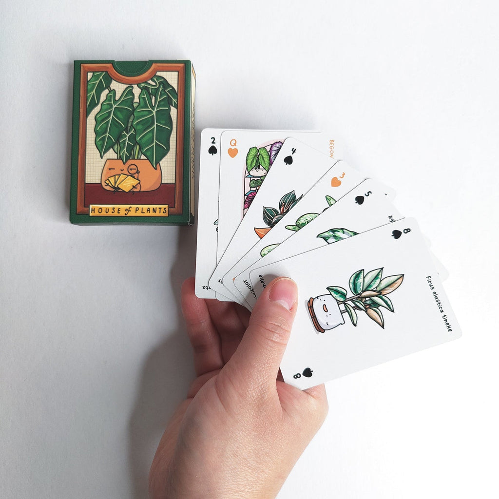 Full House of Plants | Playing Cards