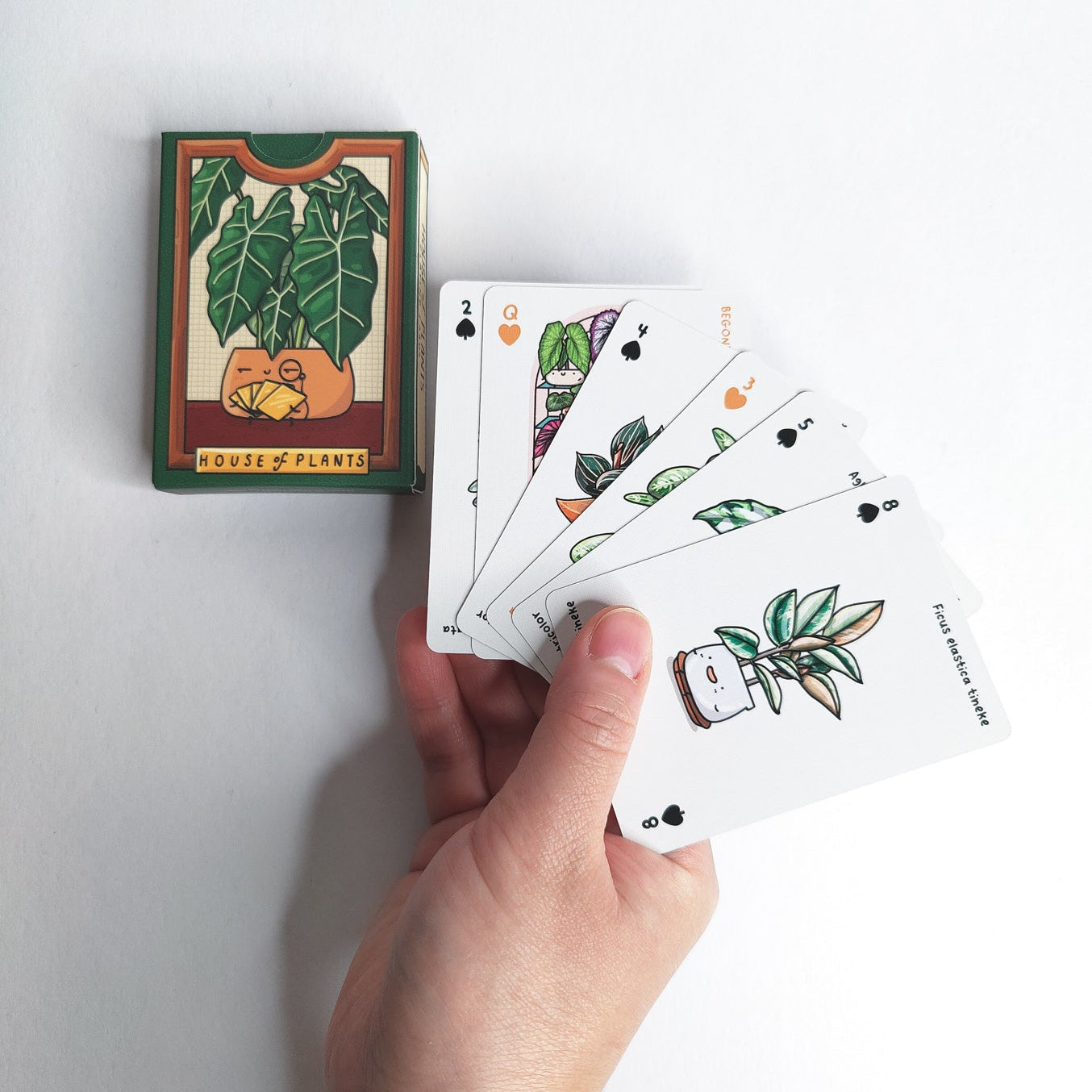 Full House of Plants | Playing Cards