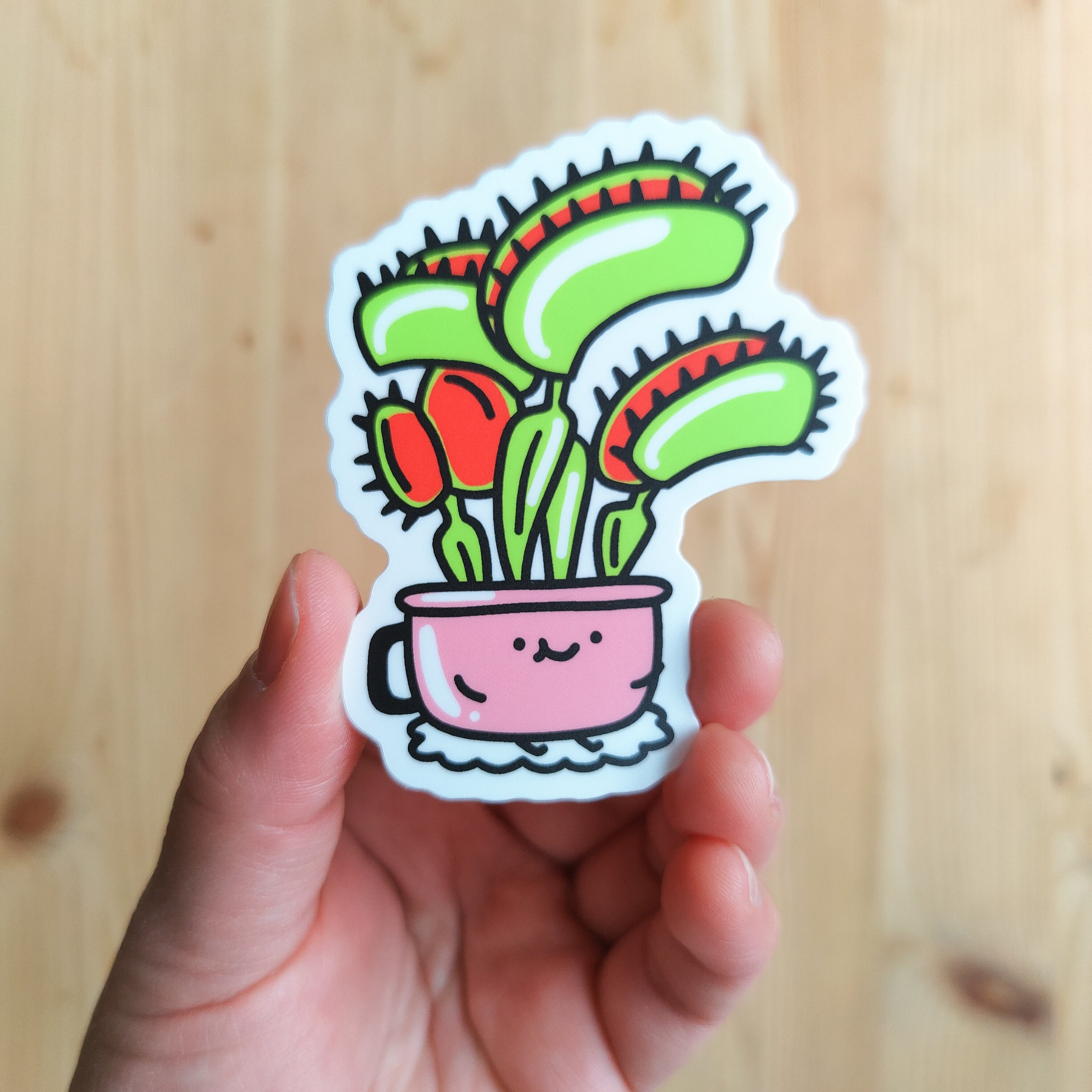 Venus Fly Trap | Vinyl Sticker