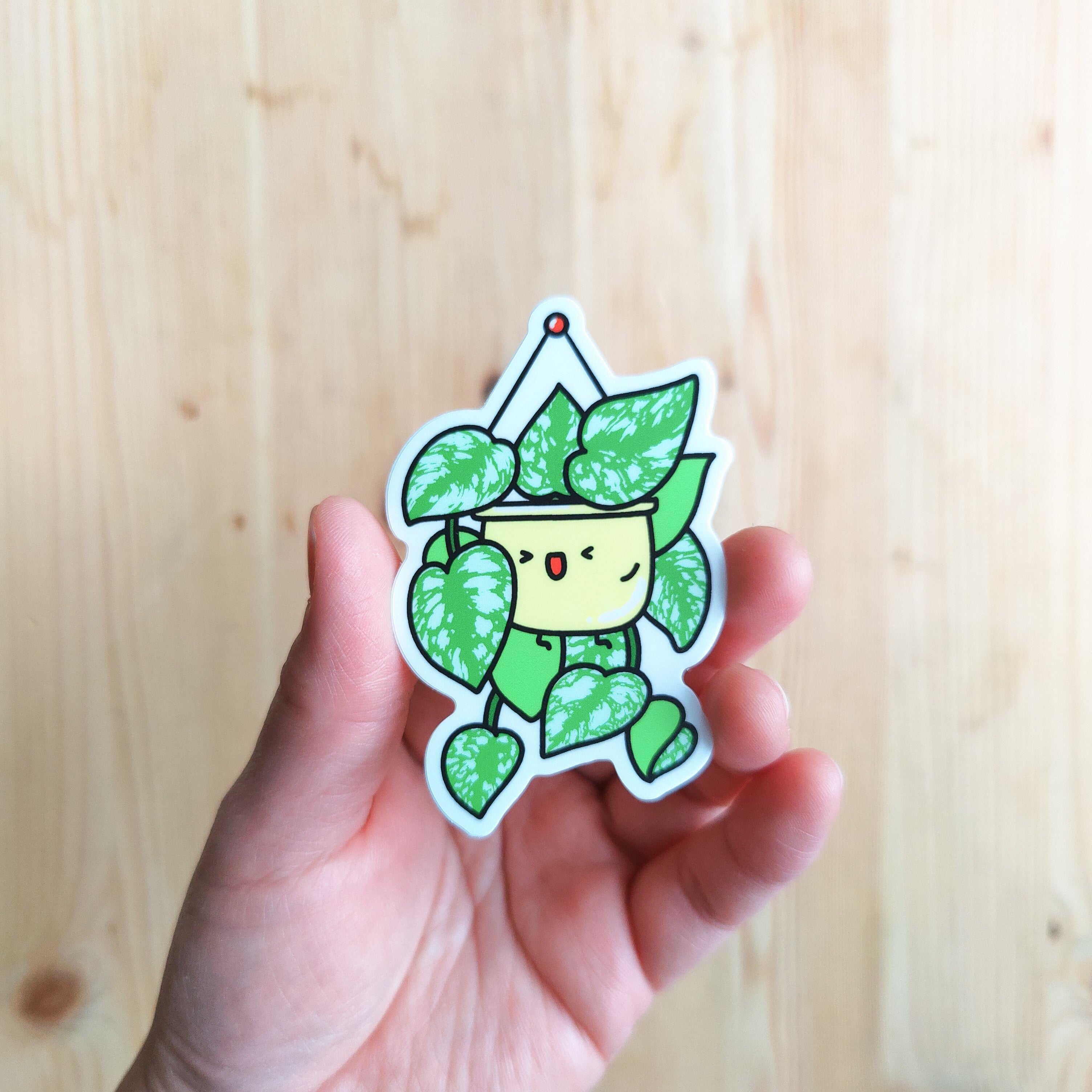 Satin Pothos | Vinyl Sticker