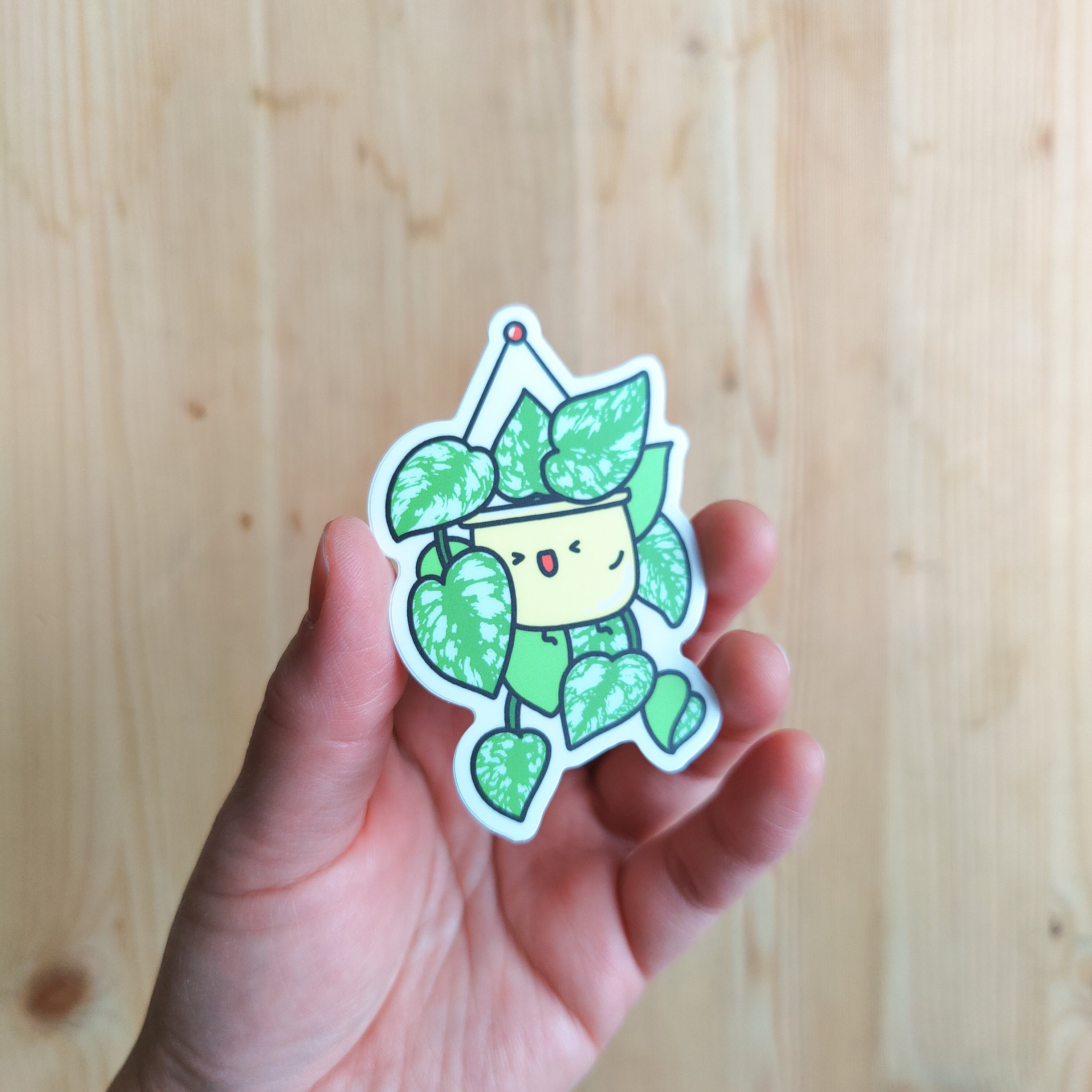 Satin Pothos | Vinyl Sticker