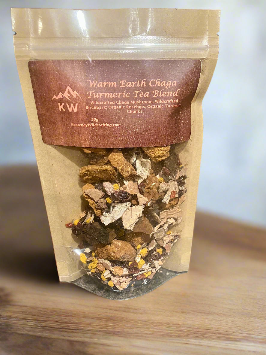 Warm Earth Chaga Turmeric | Tea