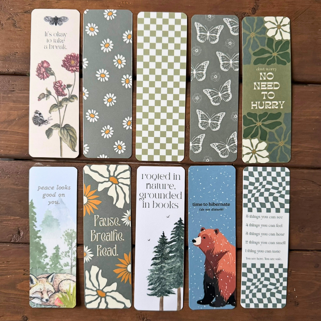 Mindfulness | Double Sided Bookmark