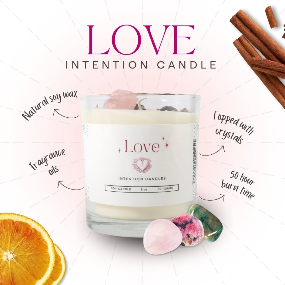 Crystal Intention | Candle