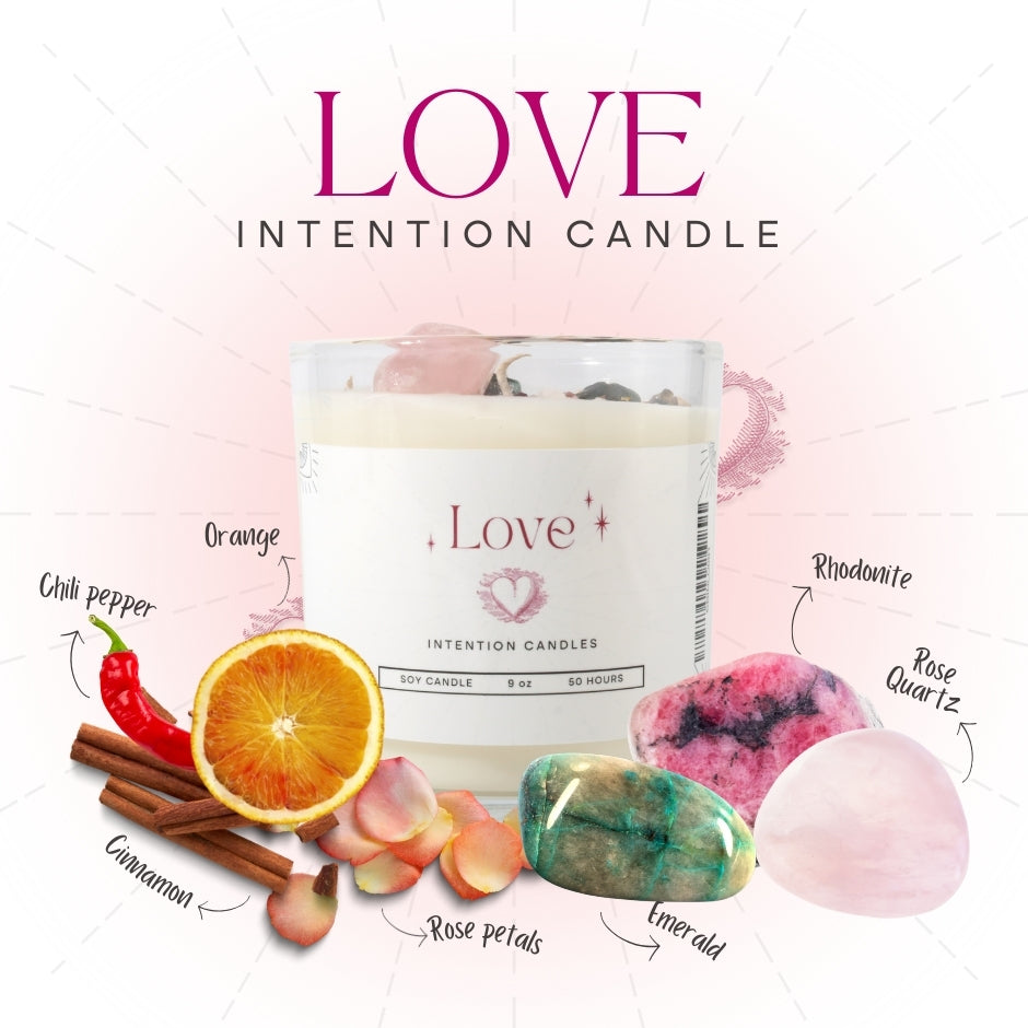 Crystal Intention | Candle