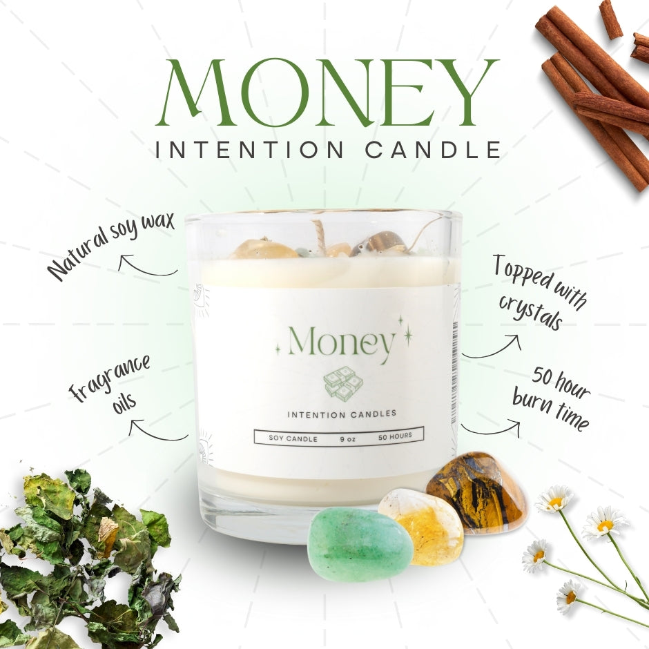 Crystal Intention | Candle