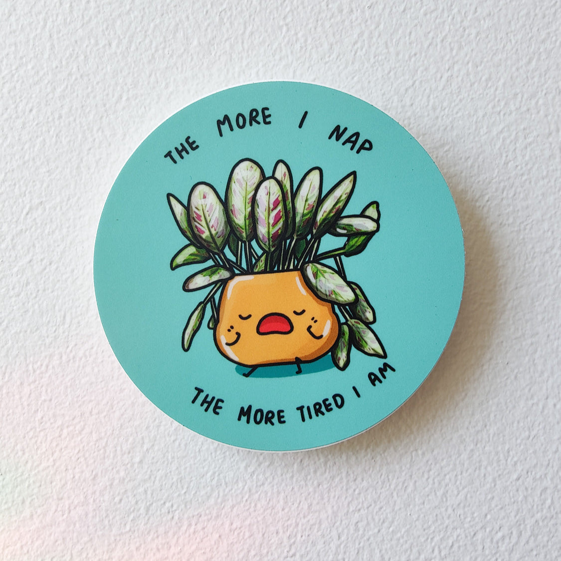The More I Nap | Vinyl Sticker