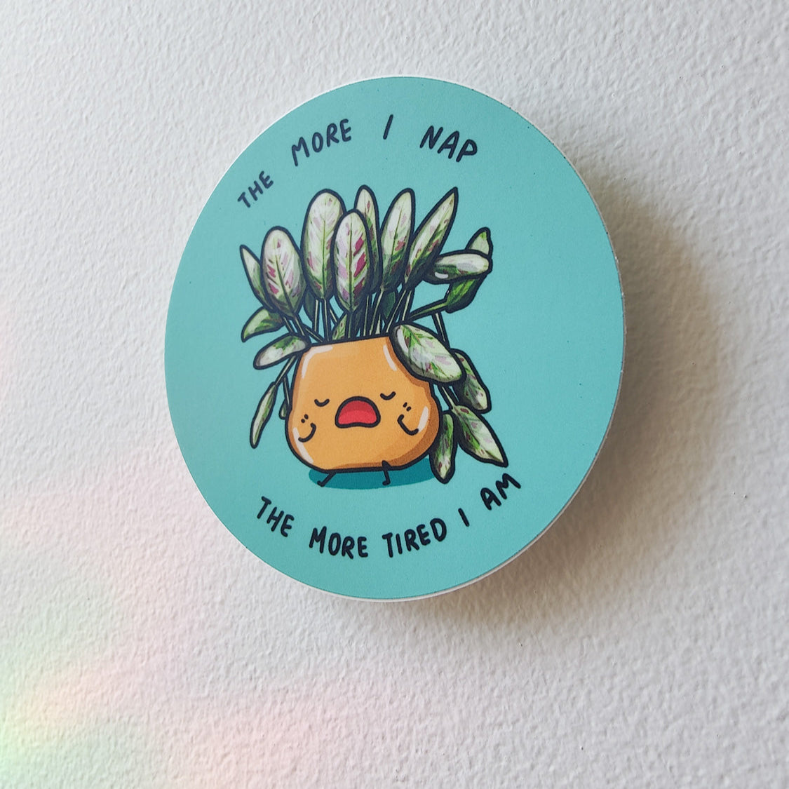 The More I Nap | Vinyl Sticker