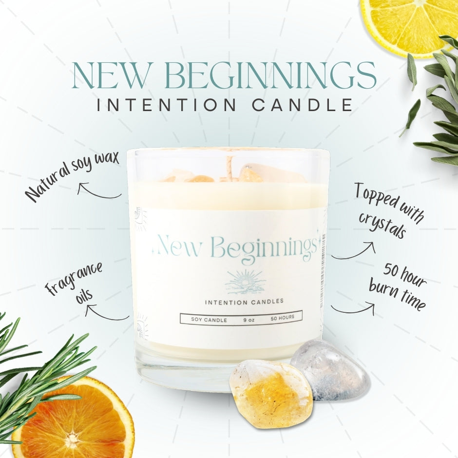 Crystal Intention | Candle