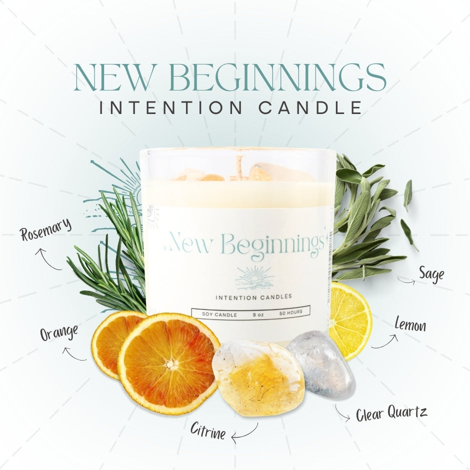 Crystal Intention | Candle