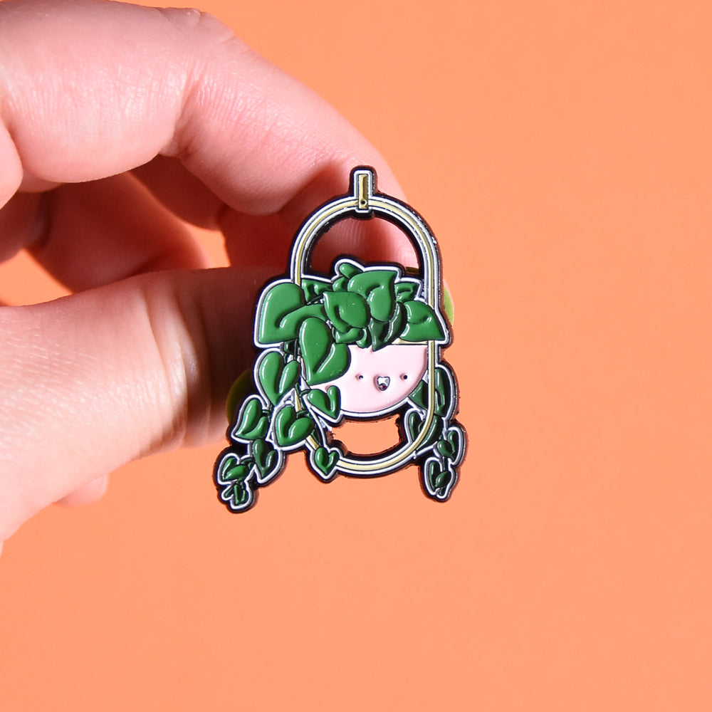 Heart Leaf Philodendron | Soft Enamel Pin