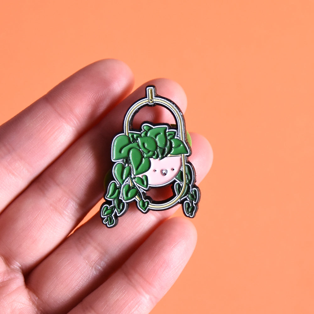 Heart Leaf Philodendron | Soft Enamel Pin