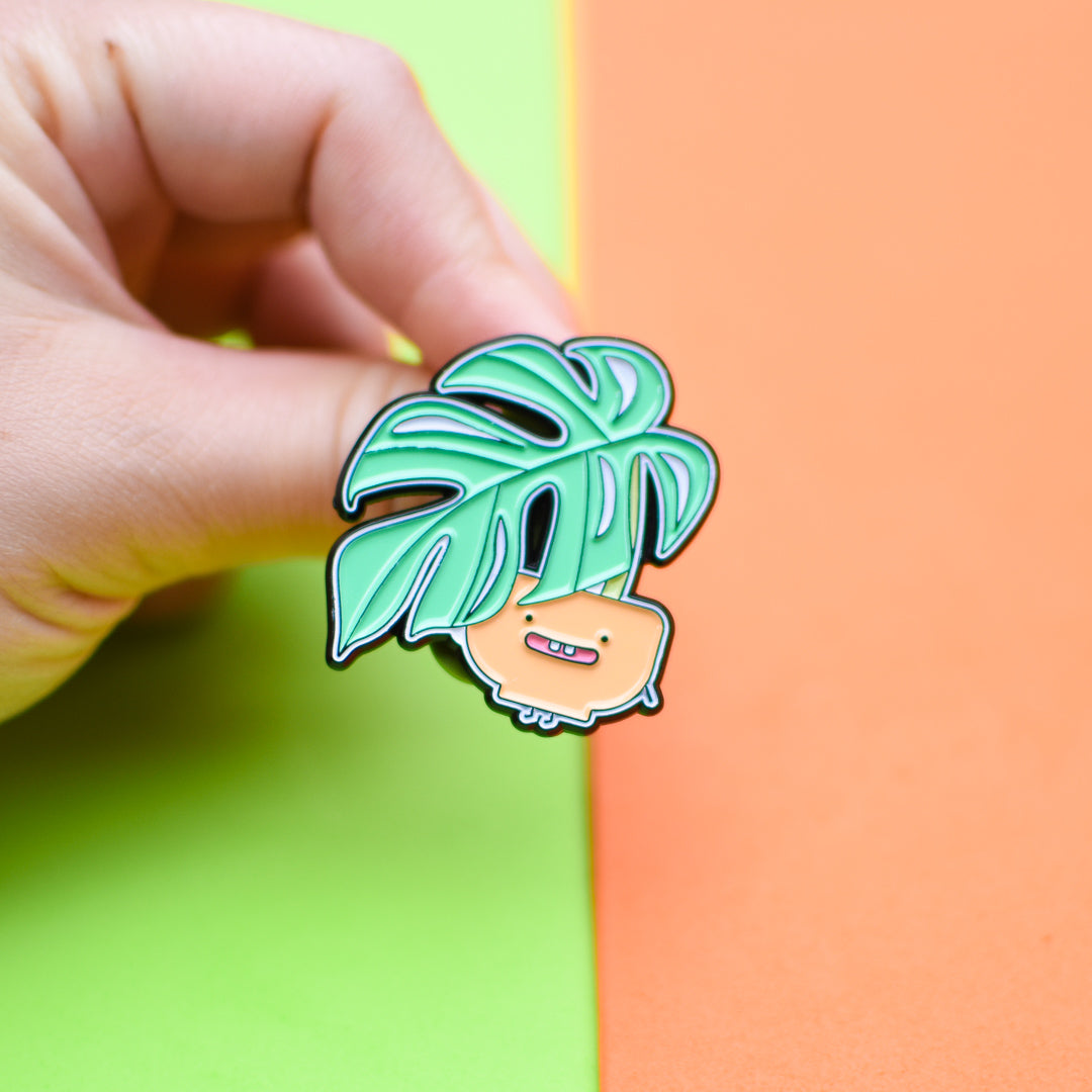 Rhaphidophora Tetrasperma | Soft Enamel Pin