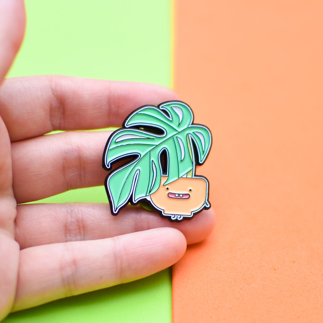Rhaphidophora Tetrasperma | Soft Enamel Pin