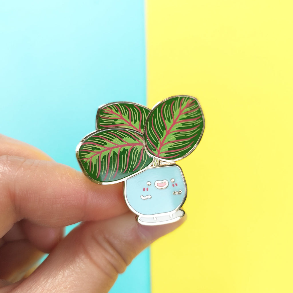 Prayer Plant | Hard Enamel Pin