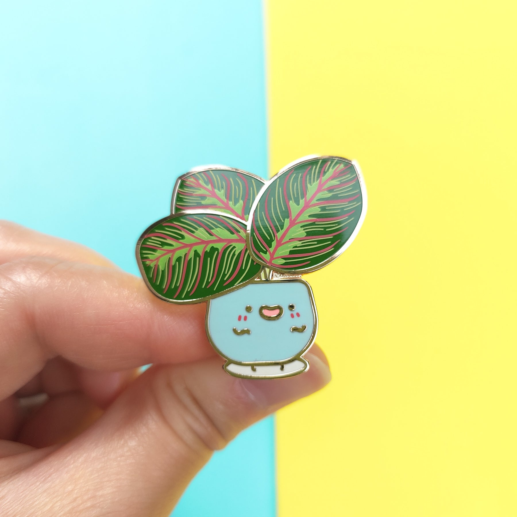 Prayer Plant | Hard Enamel Pin