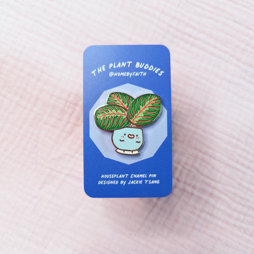 Prayer Plant | Hard Enamel Pin