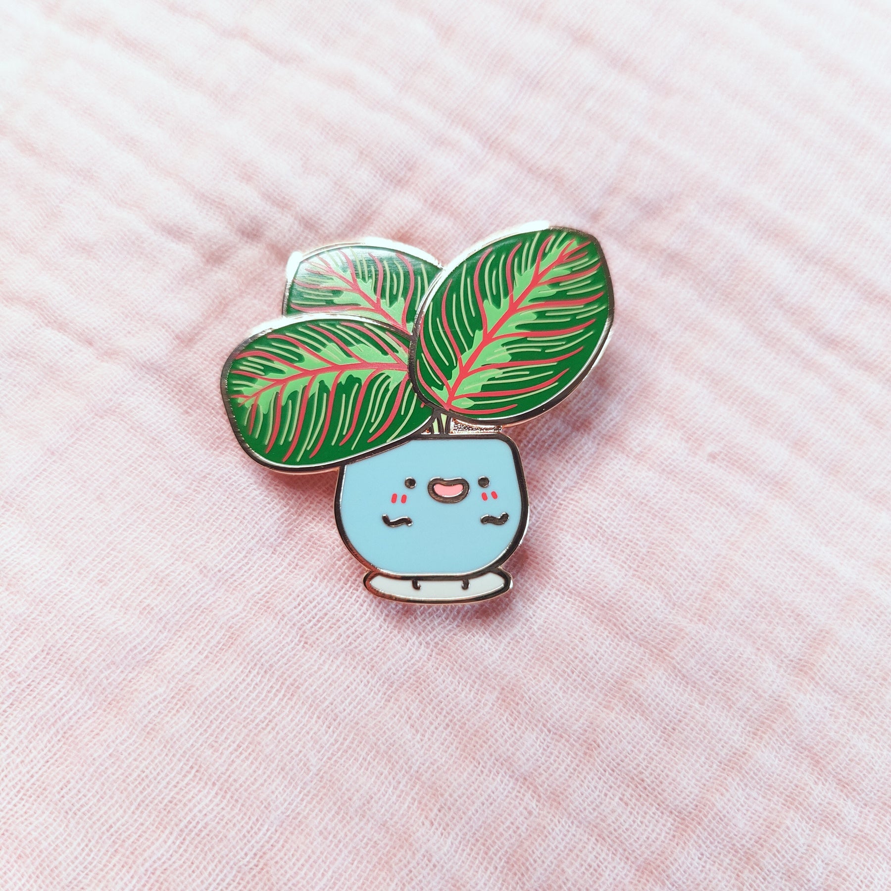 Prayer Plant | Hard Enamel Pin