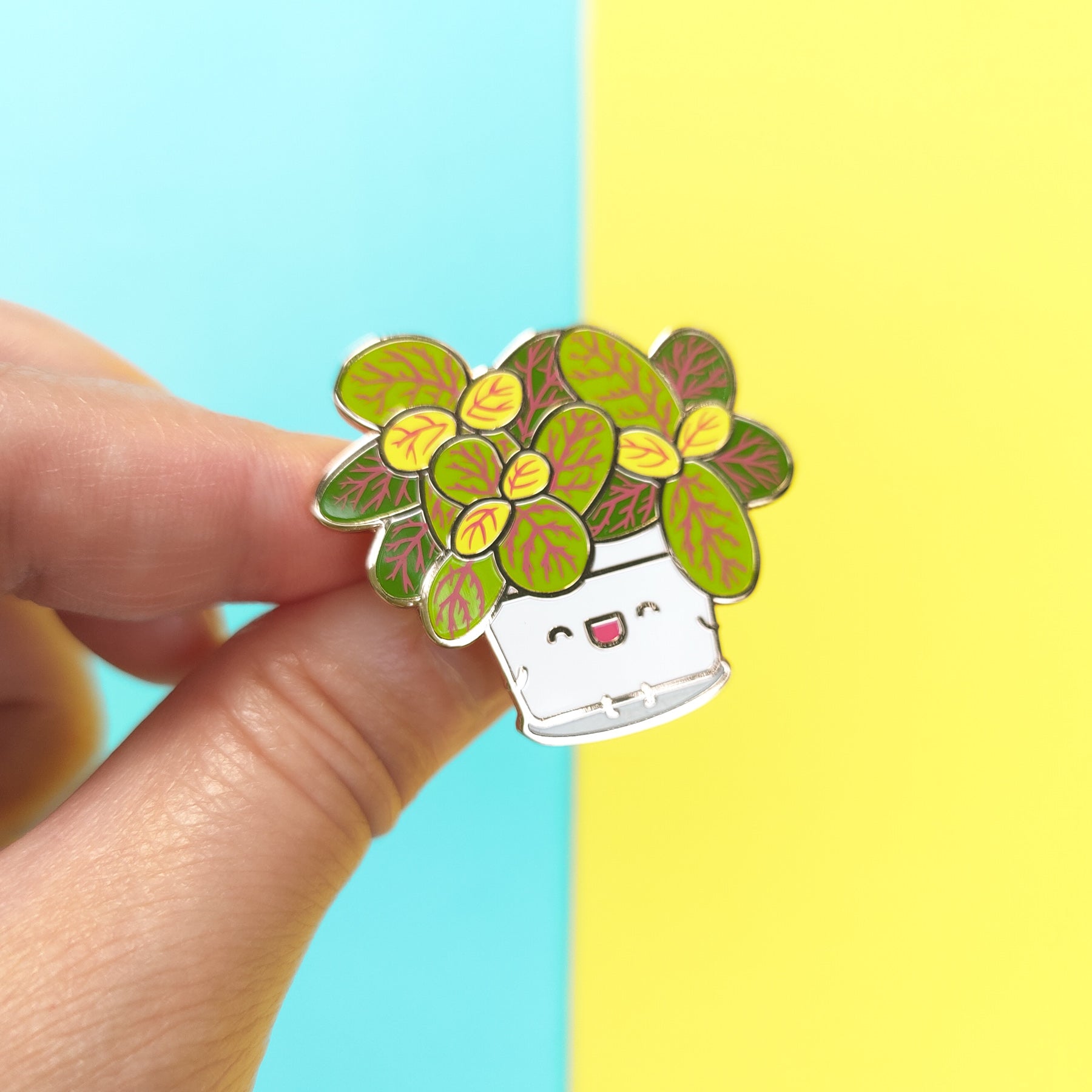 Fittonia Skeleton | Hard Enamel Pin