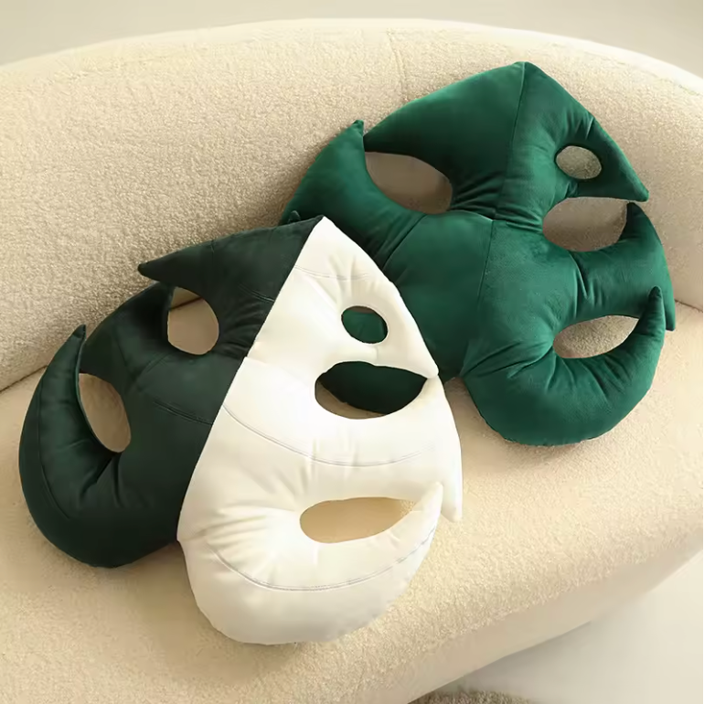 Houseplant Leaf Pillows