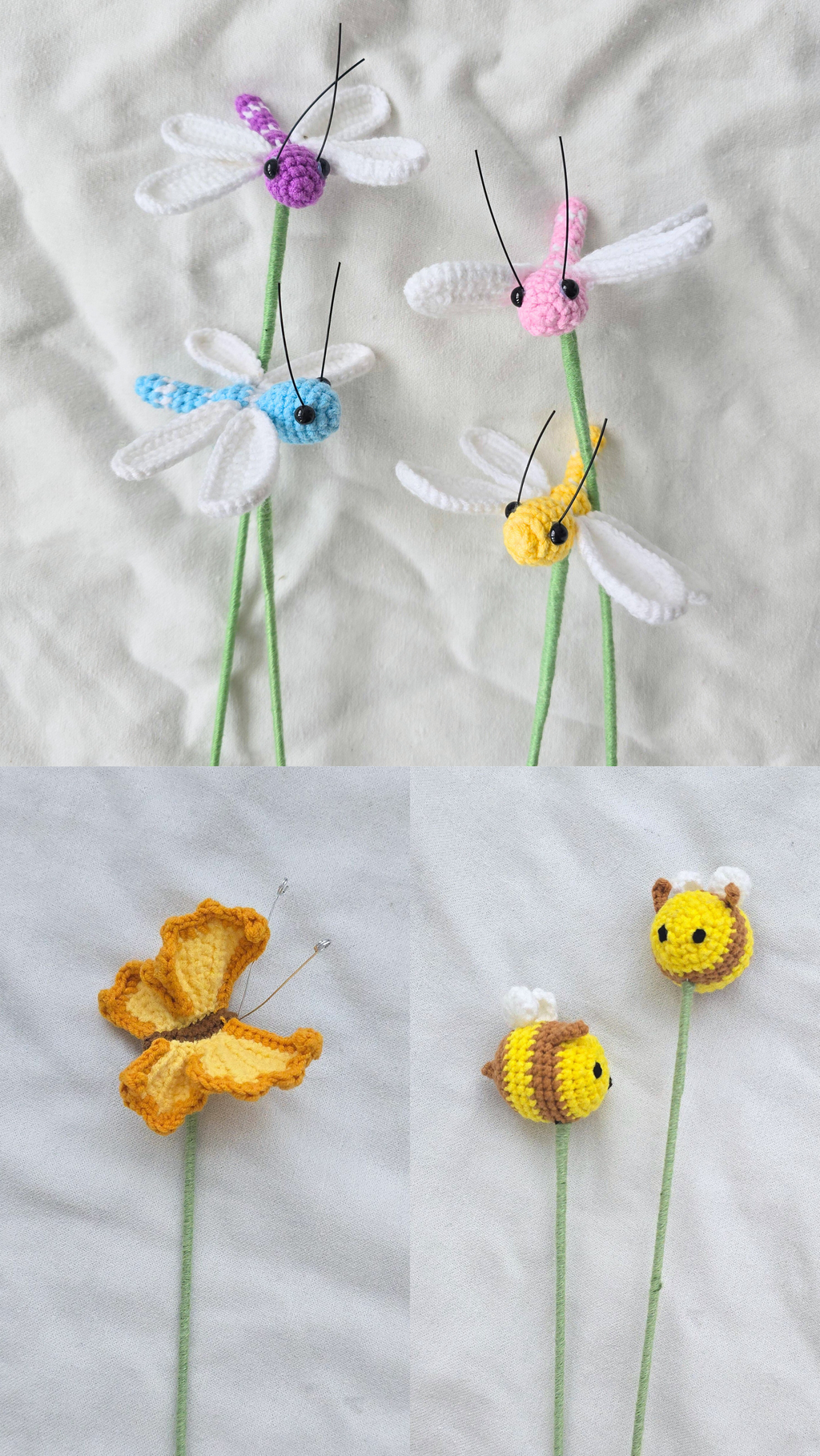 Buggies: Bees, Butterflies, and Dragonflies