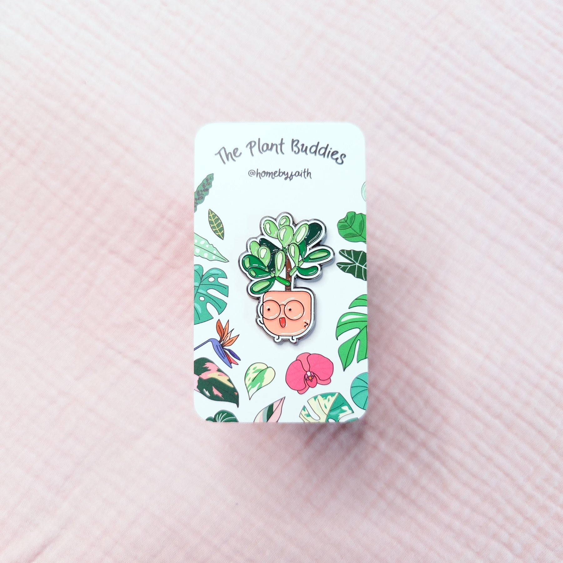 Crassula Ovata | Soft Enamel Pin